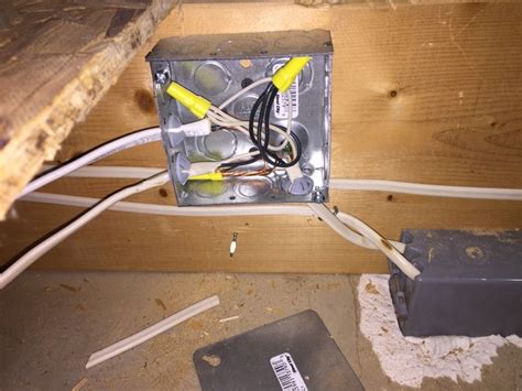 attic junction box installation